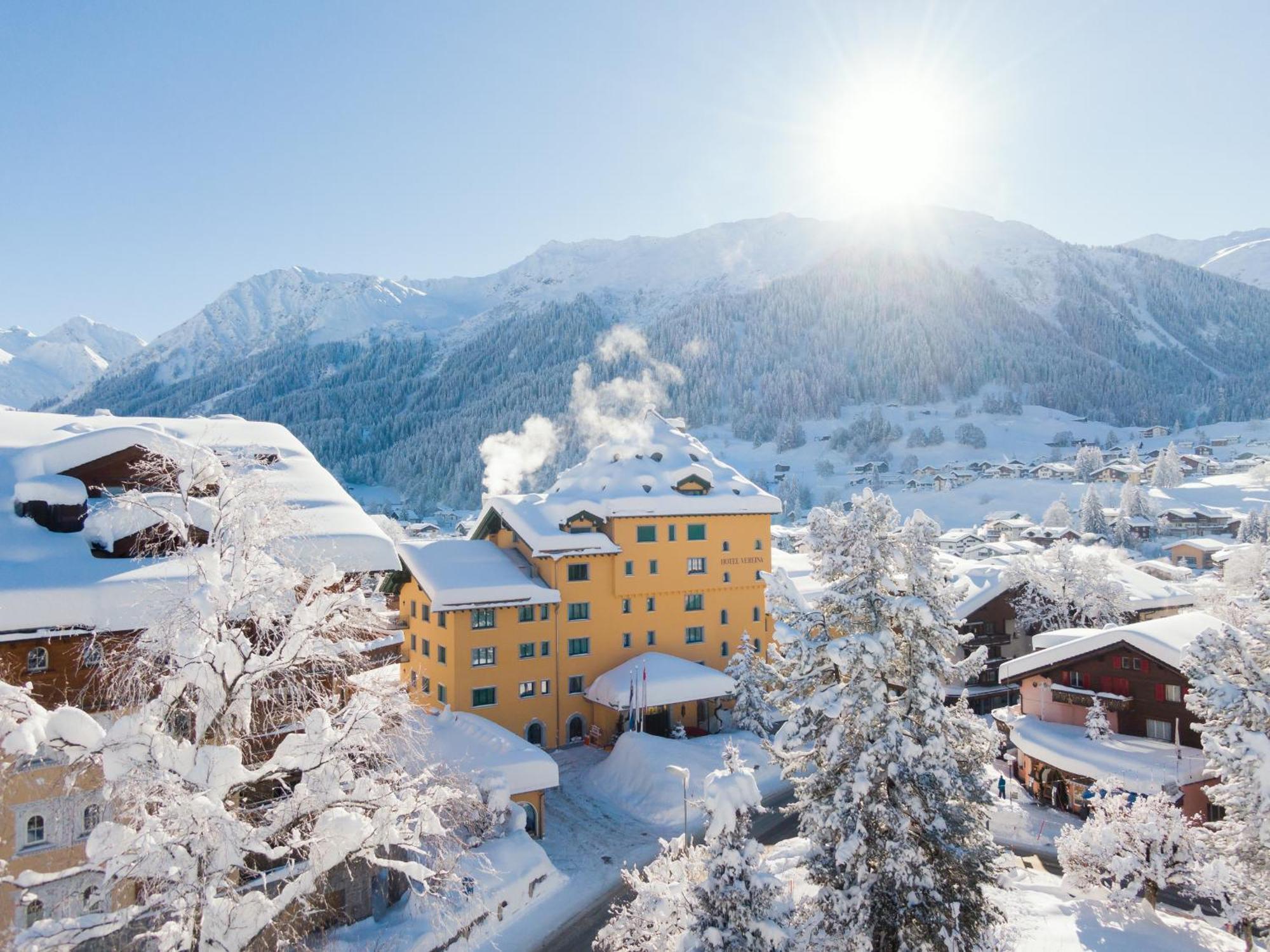 Hotel Vereina Klosters Kültér fotó